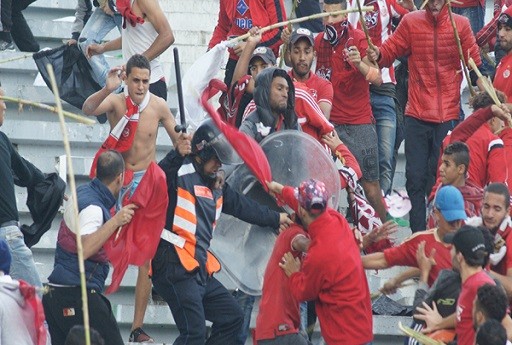إعتقال81 شخص لتورطهم في إرتكاب أفعال إجرامية عقب مقابلة الفتح والوداد