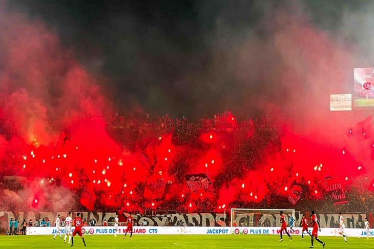 وفاة مشجع ودادي في مباراة الوداد والمغرب الفاسي
