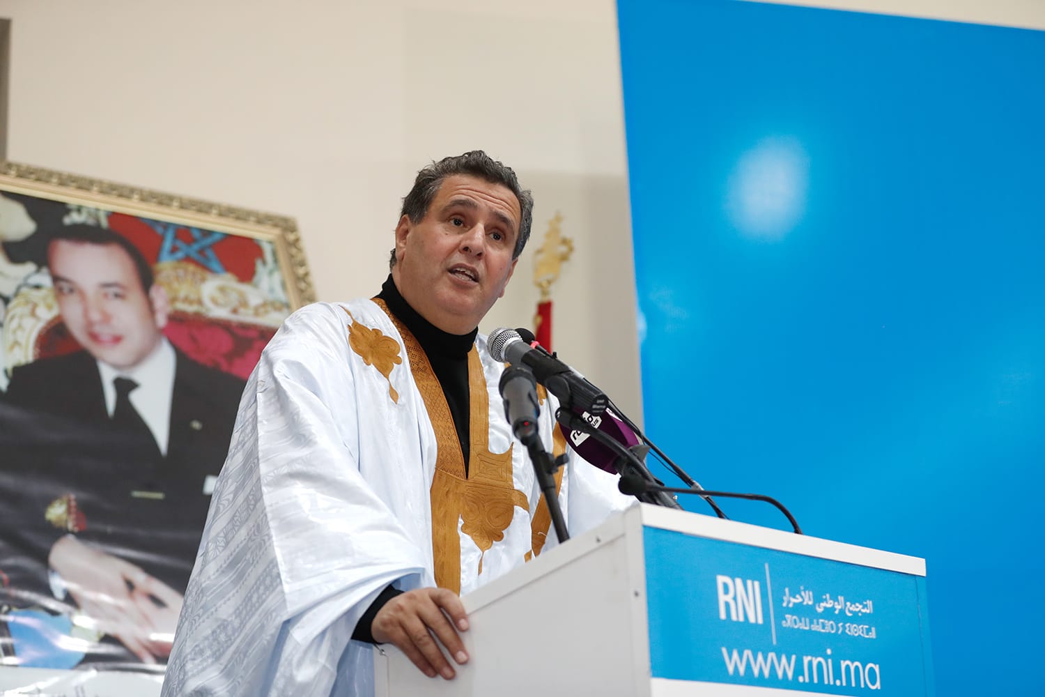 التجمع أول حزب يعقد مكتبه السياسي بالداخلة رمز العمق الاطلسي